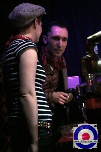 DJ Mighty Mischka (D) with DJ Sweet Georgia Brown - Rock n Roll Invasion - Noels Ballroom, Leipzig 24.03.2012 (13).JPG